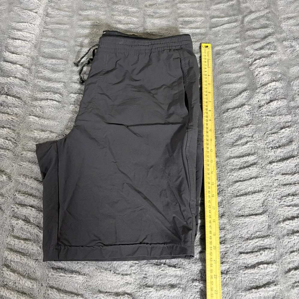 KUHL Renegade Shorts Mens XL Charcoal Gray Nylon Spandex Stretch Hiking Outdoor